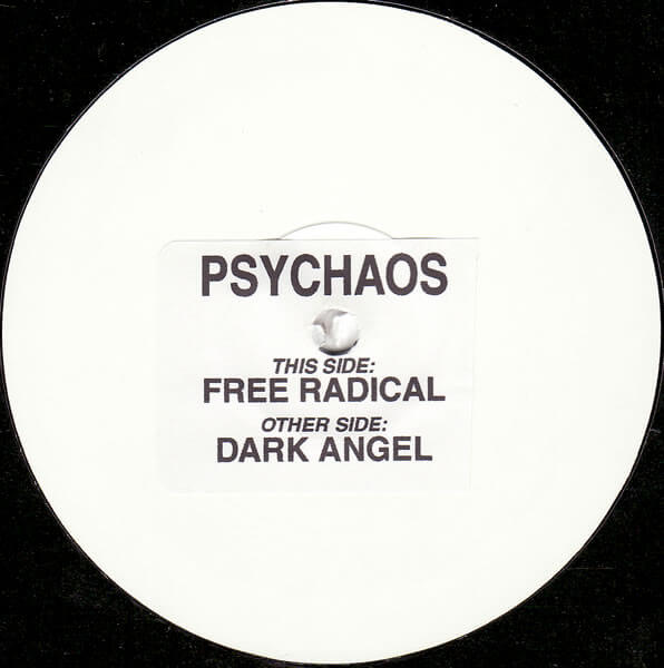 psychaos free radical 12 inch vinyl white label