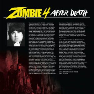 04 al festa zombie 4 after death soundtrack vinyl lp