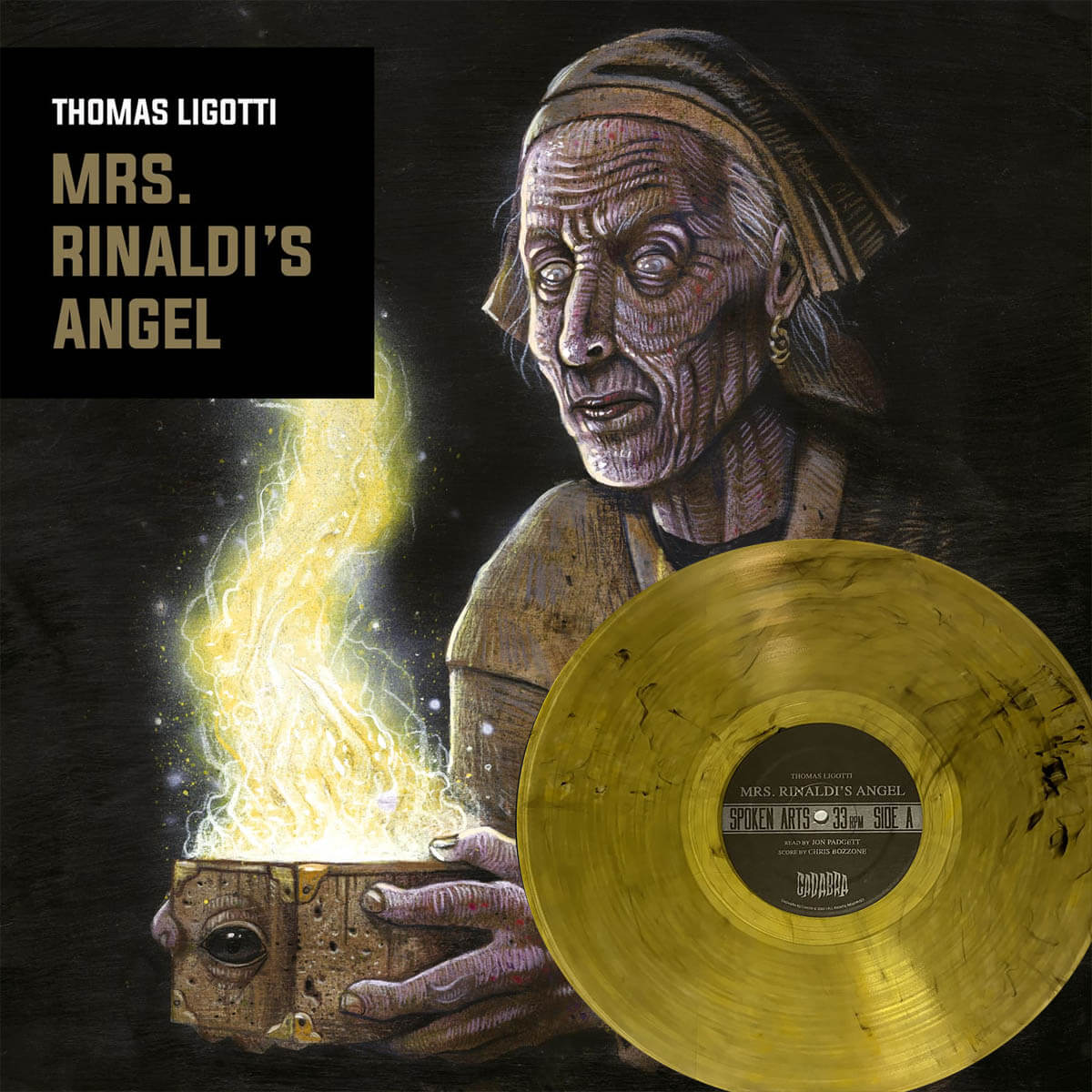 thomas ligotti mrs rinaldis angel vinyl lp cadabra records