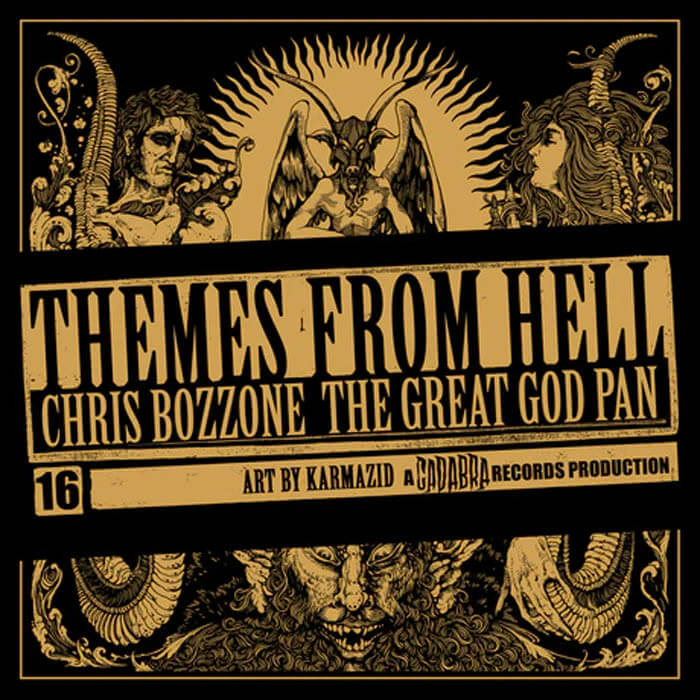 chris bozzone the great god pan cadabra records themes from hell vinyl