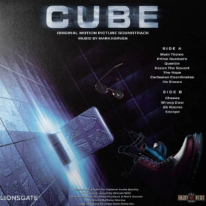 02 mark korven cube soundtrack vinyl lp