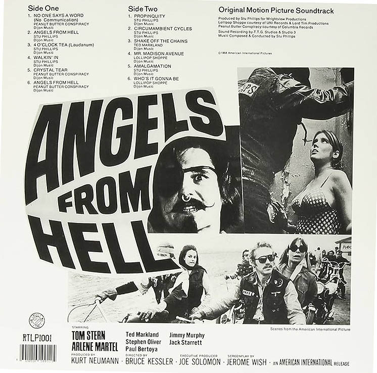 01 angels from hell soundtrack vinyl lp