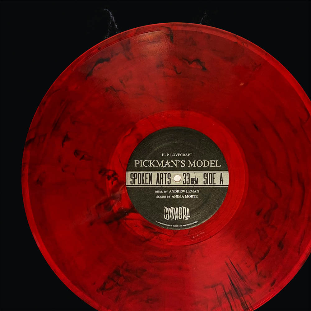 02 h p lovecraft pickmans model vinyl lp cadabra records red