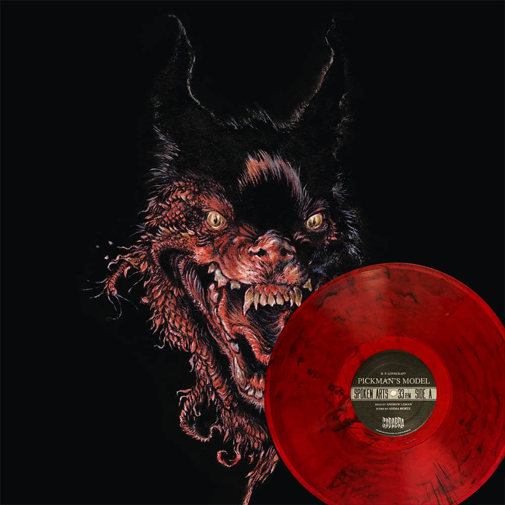 h p lovecraft pickmans model vinyl lp cadabra records red