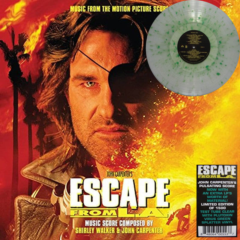 john carpenter escape from la soundtrack vinyl lp
