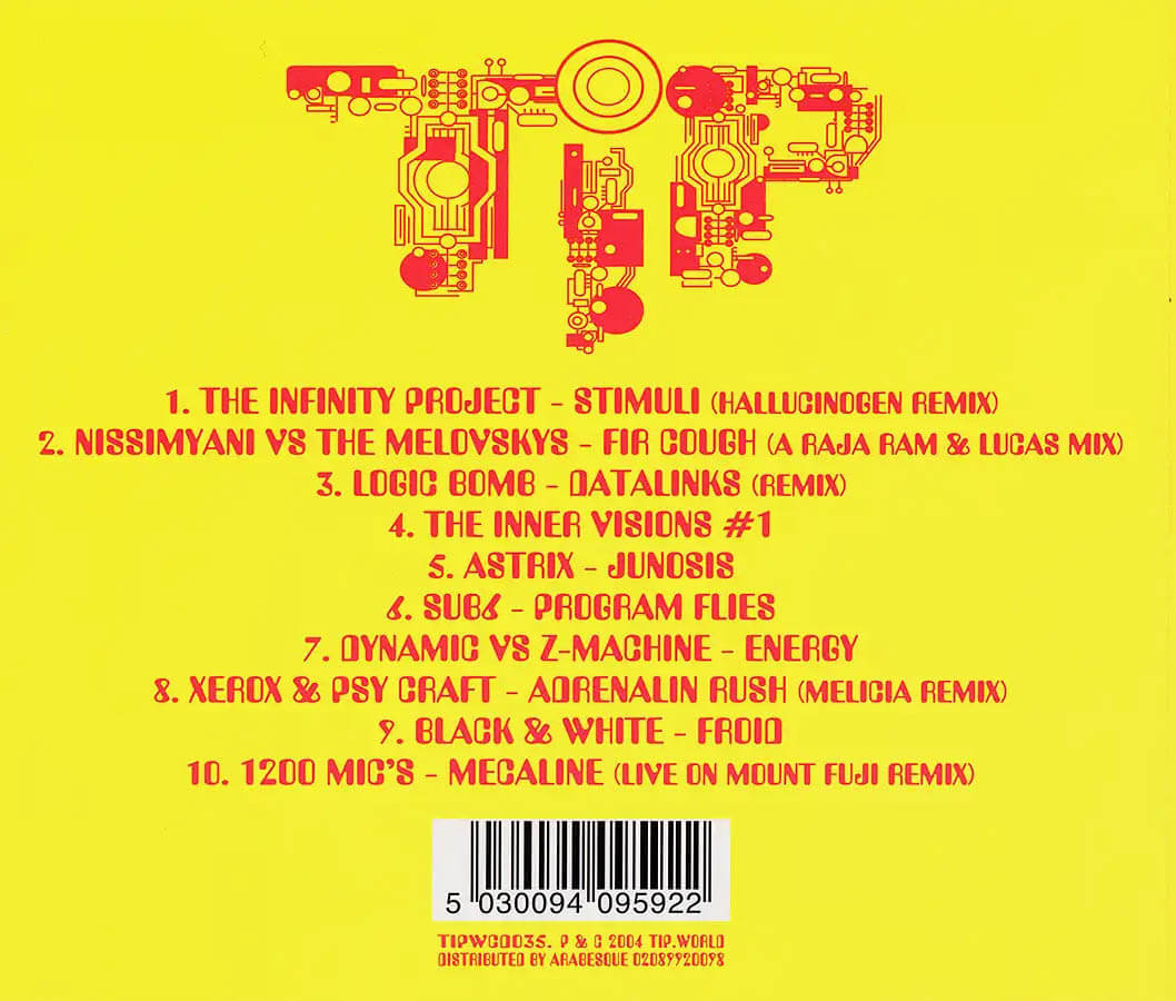 01 tip world red compilation CD