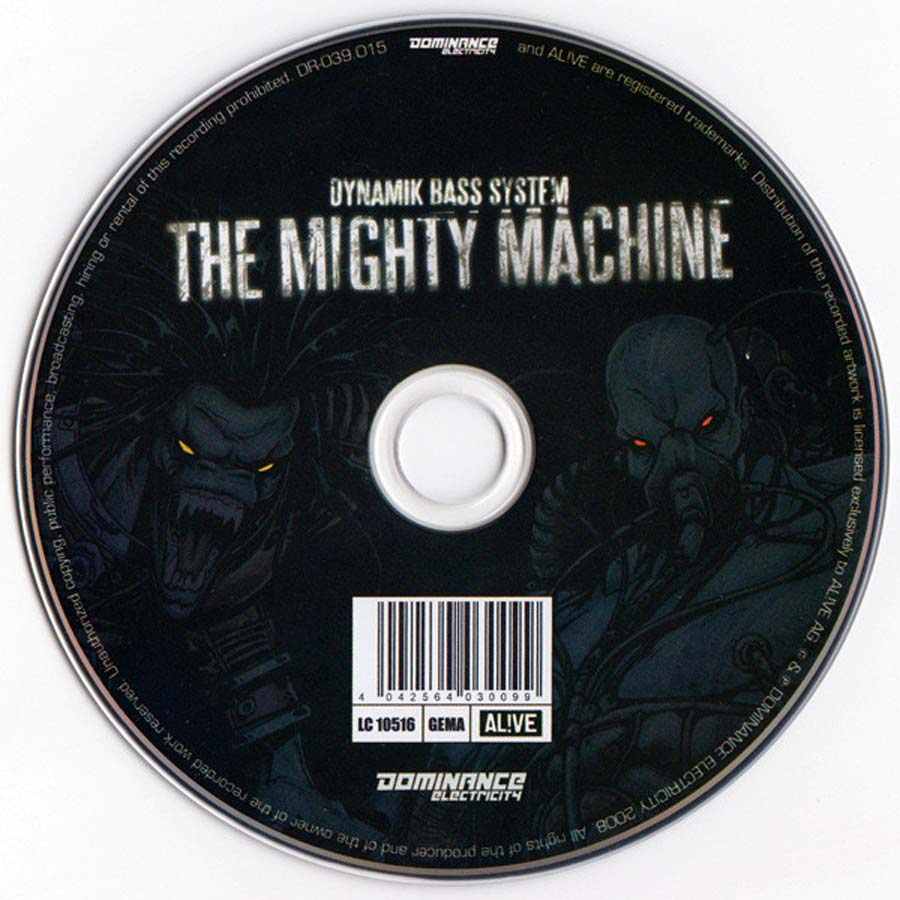 03 dynamik bass system the mighty machine CD